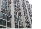 울산북구 동덕현대아파트10세대실리콘공사현장